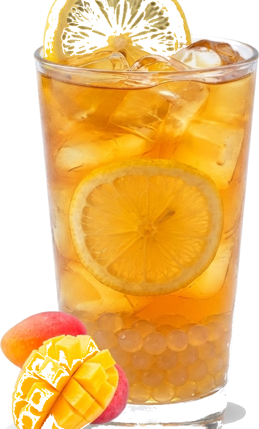 Thé vert à la mangue
