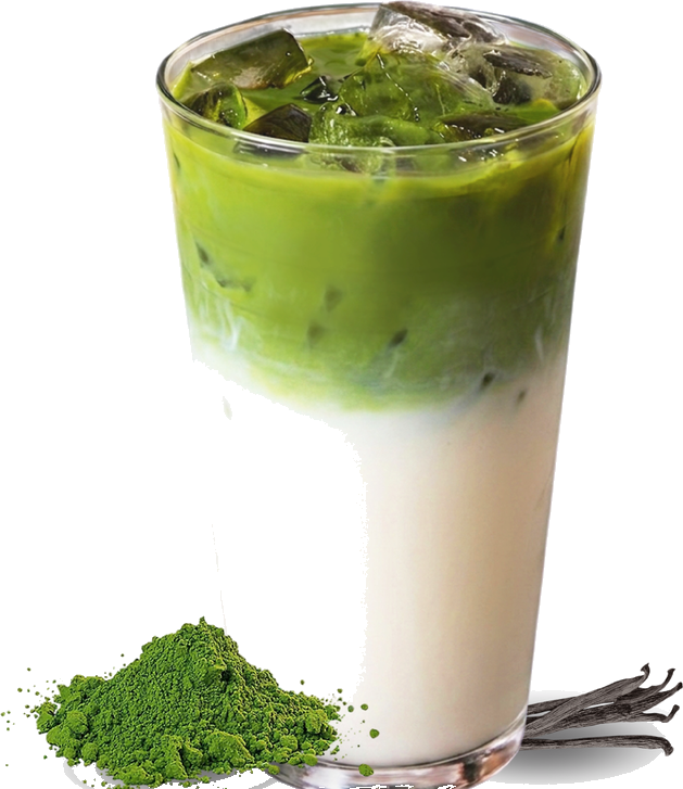 Matcha Latte à la vanille